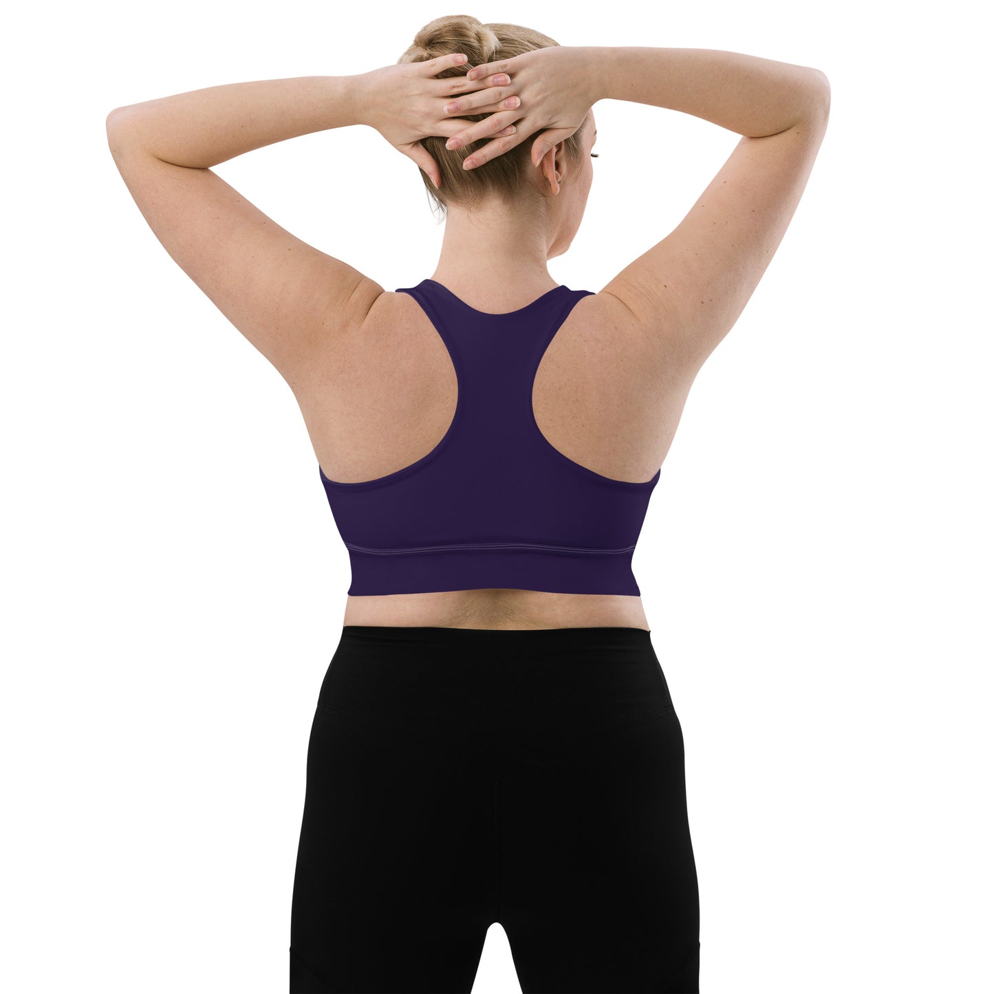 Longline sports bra